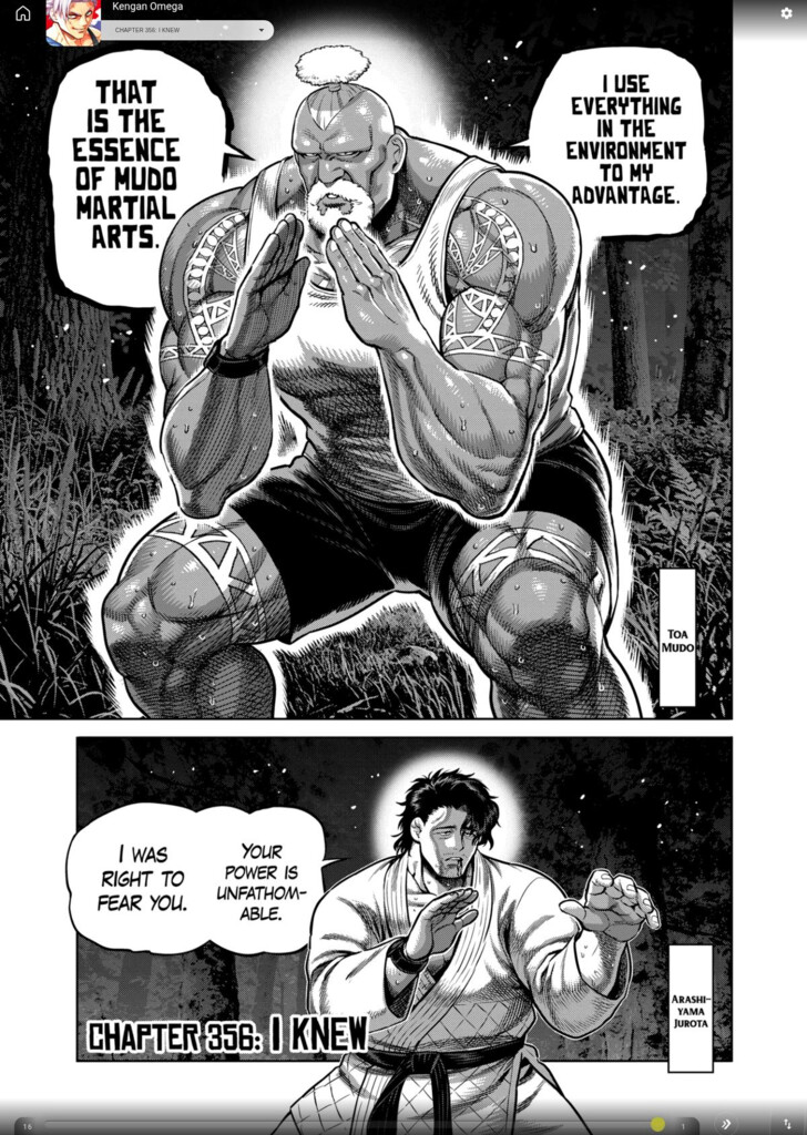 Kengan Omega Chapter 356 image 01